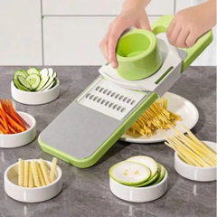Bộ Nạo Rau Củ Quả 5 Lưỡi Dao Cao Cấp inox 304 Không Gỉ Bào Rau Củ Quả, Thái Lát, Bào Sợi A4861