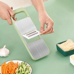 Bộ Nạo Rau Củ Quả 5 Lưỡi Dao Cao Cấp inox 304 Không Gỉ Bào Rau Củ Quả, Thái Lát, Bào Sợi A4861