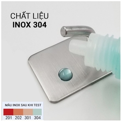 Móc Treo Inox 304 Dán Tường Siêu Dính Chịu Lực Treo Đồ A2131