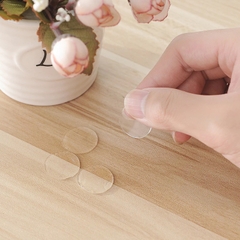 Vỉ 70 miếng Keo dán hai mặt Acrylic hình tròn keo dán hai mặt nano trong suốt dán hai mặt L0342