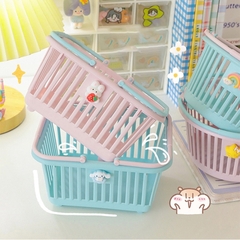 Giỏ Xách Đựng Đồ 2 Quai Mini Decor Giỏ Trang Trí Đựng Vật Dụng Cute A1661