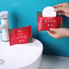 Khăn Tắm Nén Du Lịch 140 x 70CM Chất Liệu Cotton Tiện Lợi Nhỏ Gọn A2514