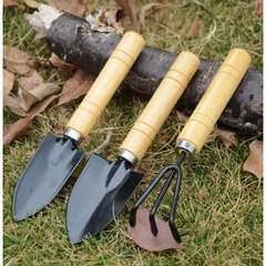 Bộ Cụng Cụ 3 Món Trồng Cây Cảnh, Cuốc Cào Xẻng Làm Vườn Trồng Rau Sạch Tại Nhà A1841