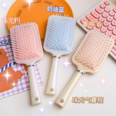 Lược Chải Tóc Massage Gỡ Rối Có Đệm Khí Màu Sắc Ánh Nhũ Lấp Lánh Siêu Đẹp A4832