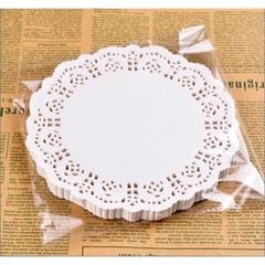 Sét 140 Tờ Giấy Nến 21.5CM Lót Thấm Dầu Ăn Lót Bánh, Giấy Nến Đục Lỗ Thấm Dầu Nỡ Nồi Chiên A4161