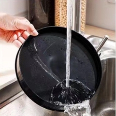 Giá Đựng Đũa Thìa Dao Kéo Hình Tròn Xoay 360 Độ Có Khay Hứng Nước A1471