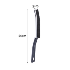 Bàn Chải Vệ Sinh Khe Hở Góc Chết Nhà Tắm Nhà Bếp, Cọ Vệ Sinh Khe Cửa Góc Rãnh A2541 - Cán Kim Loại