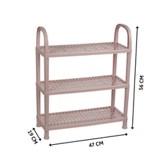 Kệ Giày Dép 3 Tầng Nhựa Việt Nhật, Giá Đựng Giày , Kệ Dép Bền Đẹp Chắc Chắn Nhiều Tầng (5503) A4651
