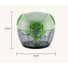 Dụng Cụ Cay Tỏi Ớt Xay Rau Củ Ăn Dặm Kéo Tay Hình Con Heo Mini A0641