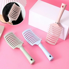 Lược Bán Nguyệt Tạo Kiểu Tóc Chải Bồng Xoăn Tóc đệm khí Massage Da đầu A2223