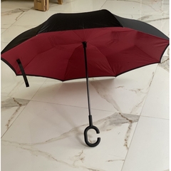Ô Dù Gấp Ngược Đi Ô Tô Kiểu Nhật Che Nắng Mưa 2 Lớp 110CM A0152