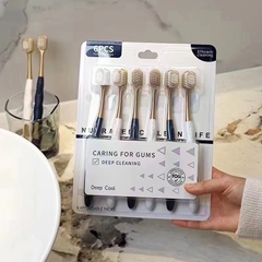 Combo 6 Bàn Chải Đánh Răng Nội Địa Trung Lông Mềm Cao Cấp A2554