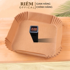 Bịch 50 Giấy Nến Lót Nồi Chiên Không Dầu Hình Vuông Đựng Thực Phẩm Chống Dính Nồi [Bịch] A2922