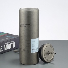 Ly giữ nhiệt Americano 600ML Bình giữ nhiệt cao cấp inox 304 A2733