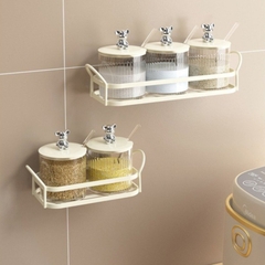 Khay 3 Hũ Đựng Gia Vị Nắp Gấu Kèm Thìa Trong Suốt ,Lọ Gia Vị Bằng Nhựa Cao Cấp A2361