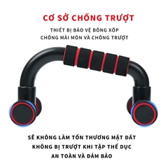 Dụng Cụ Hít Đất Chữ U- Bộ chống đẩy hít đất tại nhà A1633