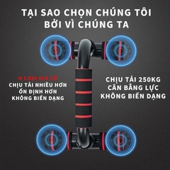 Dụng Cụ Hít Đất Chữ U- Bộ chống đẩy hít đất tại nhà A1633
