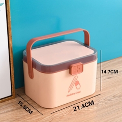 Hộp Đựng Thuốc 2 Tầng Đồ Dùng Y Tế Gia Đình 2 Tầng - Hộp Đựng Đồ Dùng Gia Đình A4361
