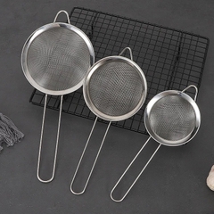 [ SIZE10CM ] Ray lọc bột, Ray lọc cháo, Lọc nước trái cây, vợt lọc trà bằng inox 10CM A5023