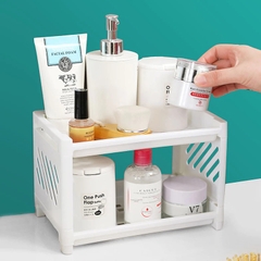 Kệ nhựa dung tích lớn decor đựng trang sức, mỹ phẩm, văn phòng phẩm phong cách Hàn Quốc A2643