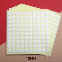 Vỉ 70 miếng Keo dán hai mặt Acrylic hình tròn keo dán hai mặt nano trong suốt dán hai mặt L0342