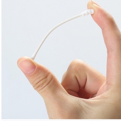 Hộp 200 Tăm Bông Ngoáy Tai 2 Đầu Vệ Sinh Tai - Đầu Nhỏ A4122