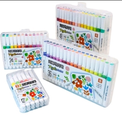 Bộ 48 Bút màu Acrylic Marker vẽ được trên Giấy ,nhựa, đá, thủy tinh A2521