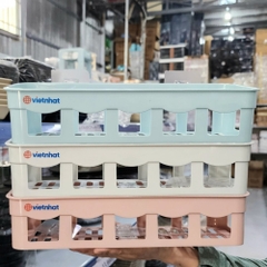 Khay Đựng Đồ Nhà Tắm Dán Tường Việt Nhật Size Đại, Kệ Nhà Tắm Phòng Bếp Dán Tường Kệ Đựng Mỹ Phẩm Gia Vị (5701) A2821