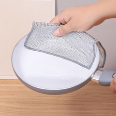 Miềng Rửa Chén Bát Lưới Bạc, Miếng Cọ Rửa Vệ Sinh Xoong Nồi, Rẻ lau nhà bếp đa năng A4842