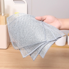 Miềng Rửa Chén Bát Lưới Bạc, Miếng Cọ Rửa Vệ Sinh Xoong Nồi, Rẻ lau nhà bếp đa năng A4842