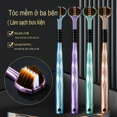 Hộp 4 Bàn Chải Đánh Răng 3 Chiều Chải 3 Mặt, Bàn Chải Lông Mềm Đánh Bay Mọi Mảng Bám A5061