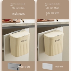 Thùng Đựng Rác Thông Minh Lắp Cánh Tủ 12L Tiện lợi Gọn Gàng A0652