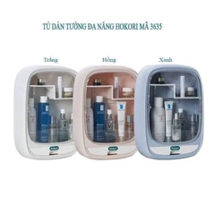 Tủ Kệ Mỹ Phẩm DánTường Hokori, Kệ Nhà Tắm Đựng Dầu Gội Đồ Trang Điểm, Kệ Đựng Đồ Đa Năng (3635) A3962