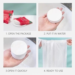 Khăn Tắm Nén Du Lịch 140 x 70CM Chất Liệu Cotton Tiện Lợi Nhỏ Gọn A2514