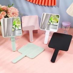 Gương Trang Điểm Cầm Tay Mini Nhỏ Gọn Bỏ Túi tiện lợi màu trơn mang du lịch A4821