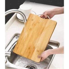 Thớt Gỗ Tre Hình Chữ Nhật Bền Đẹp Gỗ Dày Kháng Khuẩn Chống Ẩm Mốc A2734