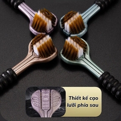 Hộp 4 Bàn Chải Đánh Răng 3 Chiều Chải 3 Mặt, Bàn Chải Lông Mềm Đánh Bay Mọi Mảng Bám A5061