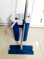 Bộ Cây Lau Nhà Tự Vắt Thông Minh, Cây Lau Nhà Tự Vắt Tiện Lợi Kèm Thùng A2911