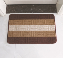 Thảm Lau Chân Kẻ Sọc Siêu Thấm Nước Chống Trượt 40x60CM A1771