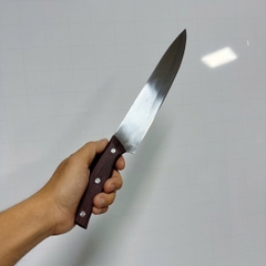 Dao Dài Nhọn Làm Bếp Cán Gỗ ASAKH 231 Thái Thịt Gọt Rau Củ Trái Cây Nhà Bếp A1422