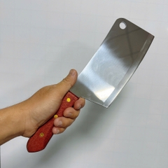 Dao Nhật Làm Bếp Cán Gỗ ASAKH 850 Thái Thịt Gọt Rau Củ Trái Cây A1423