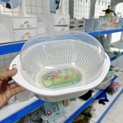 Bộ Chậu Rổ Có Nắp Việt Nhật Rửa Rau Củ Đựng Trái Cây Cao Cấp (3272) A2843