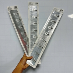 Thanh 8 Móc Dán Tường Hình Hoa Loại Lớn Dài 48CM Dán Tường Siêu Dính Chắc Chắn Không Cần Khoan Vít A4243