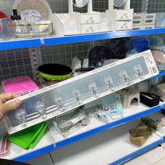 Thanh 8 Móc Dán Tường Hình Hoa Loại Lớn Dài 48CM Dán Tường Siêu Dính Chắc Chắn Không Cần Khoan Vít A4243
