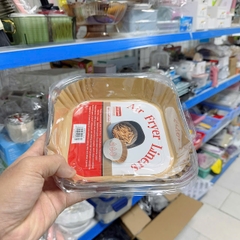 [CÓ VỈ] KHAY GIẤY NẾN VUÔNG - KHAY NHỰA 20CM A3021