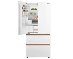 [2024] Tủ lạnh Toshiba Inverter 533 lít Japandi Multi Door GR-RF690WI-PGV(67) mặt kính trắng, giá tốt