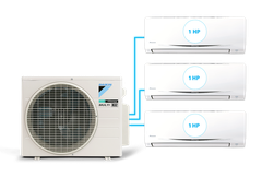 Combo 3 dàn lạnh điều hòa Daikin inverter Multi S - 1HP + 1HP + 1HP