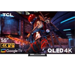 Google Tivi TCL Qled 4K 55 inch 55C745 2023