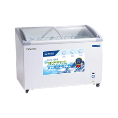 Tủ đông trưng bày Hòa Phát inverter 451 lít mặt kính HSF AD8451.C1