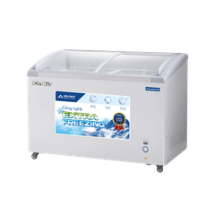 Tủ đông trưng bày Hòa Phát inverter 451 lít mặt kính HSF AD8451.C1